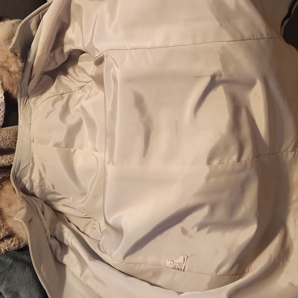 Vintage Leather Fur Trim Coat - Picture 9 of 11